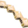 BHAVIKA DECOR Ceramic Diya Holder for Candles Diwali Gift| Designer Decorative Diyas for Gifts Navratri Puja Festival Best Indoor Outdoor Decoration Item for Home & Office Corporate Decor| Pack of 4