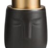 FabSeasons Solid Black Ceramic Foam Dispenser for Kitchen/Bathroom, Can Also Be Used as a Toothbrush Holder, 365 ML