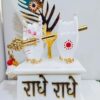 Radha Radha Idol Statue Figurine Showpiece (10 x 14 x 10 cm) - Decoration Items for Home Decor Living Room Mandir Temple Pooja Room Table Decorative Gifts