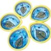 BHAVIKADECOR Ceramic Diya Holder for Candles Diwali Gift| Designer Decorative Diyas for Gifts Navratri Puja Festival Best Indoor Outdoor Decoration Item for Home & Office Corporate Decor| Pack of 5