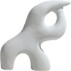 LR Decor E-Shop Elegant Ceramic Container Simplest Decorative Studio Bookcase Decor Centerpiece C