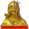 AATHI Traders - Lord Isha Shiva Statue Ceramic | Decors Lord Adiyogi Shiva Idol | Sivan Statue Showpiece Gift Item
