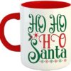 Happu? - Printed Ceramic Coffee Mug, Christmas Gifts, Ho Ho Ho Santa, Gifts for in Laws, Gift Items, Dad, Brother, Family, K222-RD