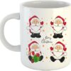 Happu? - Printed Ceramic Coffee Mug, Christmas Gifts, 4 Santa7, Gifts for in Laws, Gift Items, Dad, Brother, Family, K274-WH