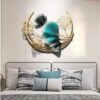 Decor incredible Metal Wall Art for Home Decor - Home Decoration Items for Living Room & Bedroom - Stylish Wall Decor for Bedroom/Living Room