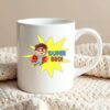 KNITROOT Ceramic Coffee Mug, Microwave Safe, Super BRO! Print Premium Ceramic Mug, Tea Mug, Milk Mug, Cup for Gift, Best Return Gift, Best Gift - White Mug, 250ml/8.5oz