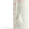 ExclusiveLane 'Meditating Face' Decorative Ceramic Flower Vase for Living Room Ceramic Vase for Home Decor Side Table Show Case Flower Vases Showpiece Gifts (26.8 Cm, Handglazed Studio Pottery)