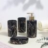 Lustrous Feel Speckled Bathroom Set of 4