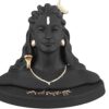 Rhymestore RYM Adiyogi Statue for Car Accessories for Dash Board, Pooja & Gift, Decore Items for Home & Office, Made in India