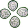Natriel Handmade Blue Pottery Diya Diyas Earthen Assorted Colorful Diwali Decoration Puja Handpainted Home Indoor Outdoor Design Handmade Mix Color (Design-15)