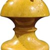 JAISALMER YELLOW STONE Handmade Stone agarbatti Stand Incense Holder Pooja Article (5 cm x 5 cm x 5 cm, Gold)