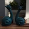 Imprint Memories,Ceramic Home Decor Items,Showpiece,Figurine,Snails,vases.