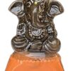 ATCHAYAM Traders Ceramic Ganesha Decorative Showpiece | Ganesh Ji Murti | Ganpati Idol for Home Decor Pooja Lord Ganesh Statue