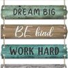 Birch & Co. Wall Decor for Living Room-Wall Hangings for Home/Wall Decoration Items -Rigid Eco-Friendly Recycled Board-Wall Decor Items, 6 Pieces, Retro-Recycled Rigid Board