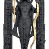 SHAKTIII Polyresin 3D Ram Lalla Ayodhya Idol Statue Showpiece Murti for Home Decor Decoration, Worship Gift Gifting Items (Black)