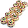 OAFISH Handicraft Storeroom Decorative Kumkum Holder Platter (Set of 10 kumkum Holder)