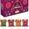 Indian Karigar Terracotta Tulsi Diya for Diwali - Gift Items, Wax Candle Holder for Home Decor - Classic Gifts for Family, Friends and Corporate