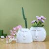 Nantan Ceramic Hand Crafted Scenic Couple Modern Artifact/Decorative Showpiece for Home Decor/Bedroom/Ideal for Gifting