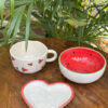 Watermelon Mug, Snack Bowl & Snack Plate Combo (Set of 3)