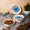 Evil Eye Snack Plate 6 inch (Pack of 1)