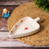 Red Heart Leaf Platter (Pack of 1)