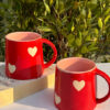Red Heart Coffee Mug