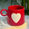 Big Red Heart Coffee Mug