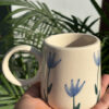 Azure Bloom Mug