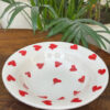 Red Heart Pasta Plate (7inc)