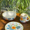 Tropical Treats Mug, Bowl and Snack Plate Combo