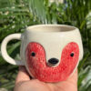 Foxy Mornings  Mug (Red)