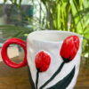 Red Lotus Mug