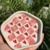 Blush & Heart Snack Plate