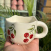 Red Cherry Pinterest Coffee Mug