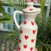 Red Hearts Hand-painted Oil-Dispenser