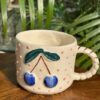 Blue Cherry Bloom Coffee Mug
