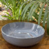 Metallic Blue Serving/Salad Bowl