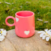 Pink Little Heart Mug (Pack of 1)