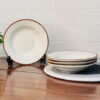 White Pasta Plate (Pack of 1)