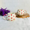 Cozy Red Heart Mug (Pack of 1)