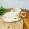 Sunshine Daisy Mug & Plate Set