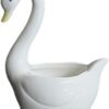 The Style Sutra White Swan Ceramic Flower Pot Plant Succulent Pot for Home Decorative Bonsai|Home & Garden | Yard, Garden & Outdoor Living | Gardening Supplies |1 Flower Pot